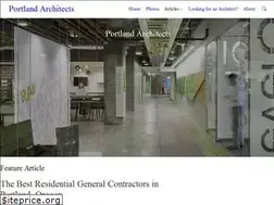Sites similar to portlandarchitect.org