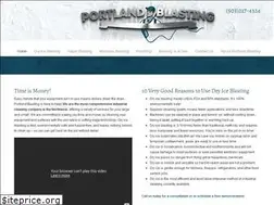Sites similar to portlandblasting.com