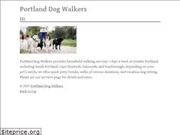 Sites similar to portlanddogwalkers.com