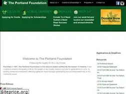 Sites similar to portlandfoundation.org