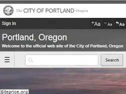Sites similar to portlandoregon.gov