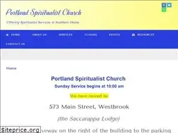 Sites similar to portlandspiritualistchurch.org