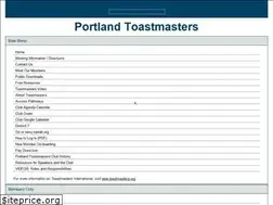 Sites similar to portlandtoastmasters.org