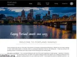 Sites similar to portlandwaxing.com