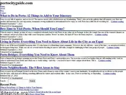 Sites similar to portocityguide.com