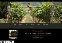 Sites similar to portofleonardtownwinery.com