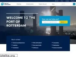 Sites similar to portofrotterdam.com