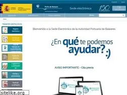 Sites similar to portsdebalears.gob.es