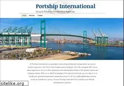 Sites similar to portshipinternational.com