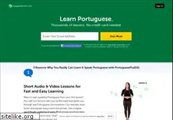 Sites similar to portuguesepod101.com