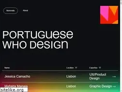 Sites similar to portuguesewho.design