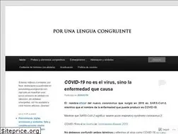 Sites similar to porunalenguacongruente.com