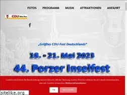 Sites similar to porzer-inselfest.de