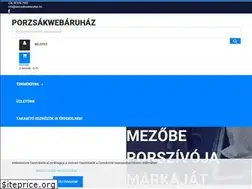 Sites similar to porzsakwebaruhaz.hu