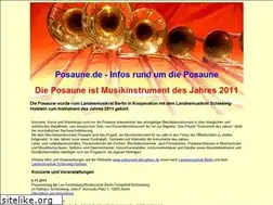 Sites similar to posaune.de