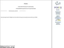 Sites similar to poseg.de