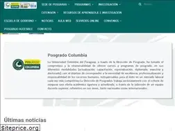 Sites similar to posgradocolumbia.edu.py