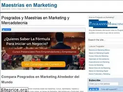 Sites similar to posgradoenmarketing.com