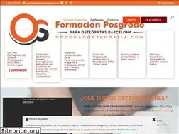 Sites similar to posgradosteopatia.com