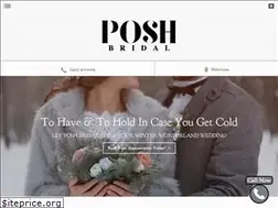 Sites similar to poshbridalep.com