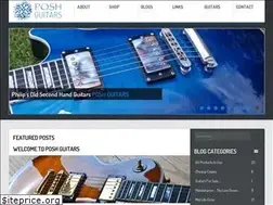 Sites similar to poshguitars.com