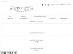 Sites similar to poshhomebox.com