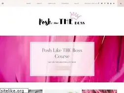 Sites similar to poshlikeaboss.com