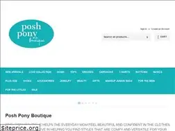 Sites similar to poshponyboutique.com