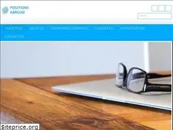Sites similar to positionsabroad.com