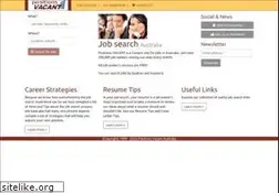 Sites similar to positionsvacant.com.au