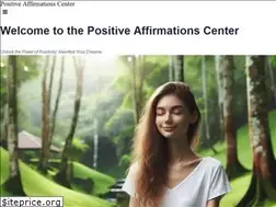 Sites similar to positiveaffirmationscenter.com