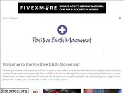 Sites similar to positivebirthmovement.org