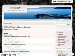Sites similar to positivedb.wordpress.com