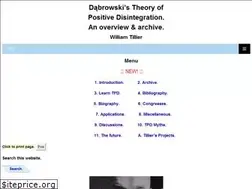 Sites similar to positivedisintegration.com