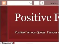 Sites similar to positivefamousquotes.blogspot.com