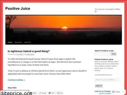 Sites similar to positivejuice.wordpress.com