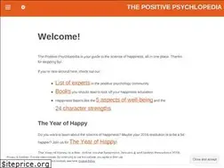 Sites similar to positivepsychlopedia.com