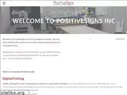 Sites similar to positivesigns.ca