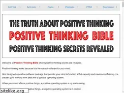 Sites similar to positivethinkingbible.com