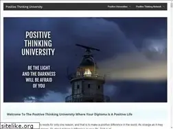 Sites similar to positivethinkinguniversity.com
