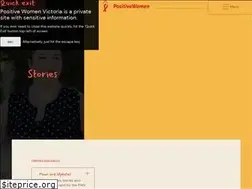 Sites similar to positivewomen.org.au