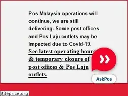 Sites similar to poslaju.com.my