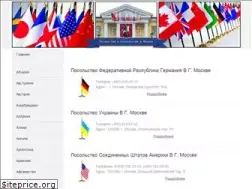 Sites similar to posolstva-vmoskve.ru