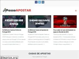Sites similar to possoapostar.pt
