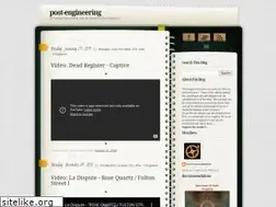 Sites similar to post-engineering.blogspot.com