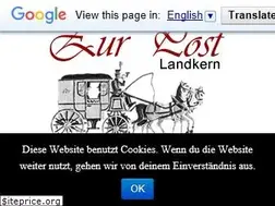 Sites similar to post-landkern.de