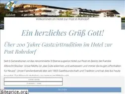 Sites similar to post-rohrdorf.de