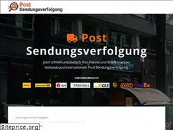 Sites similar to post-sendungsverfolgung.com