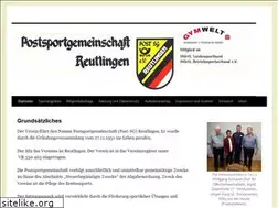 Sites similar to post-sg-reutlingen.de
