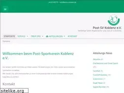 Sites similar to post-sv-koblenz.de